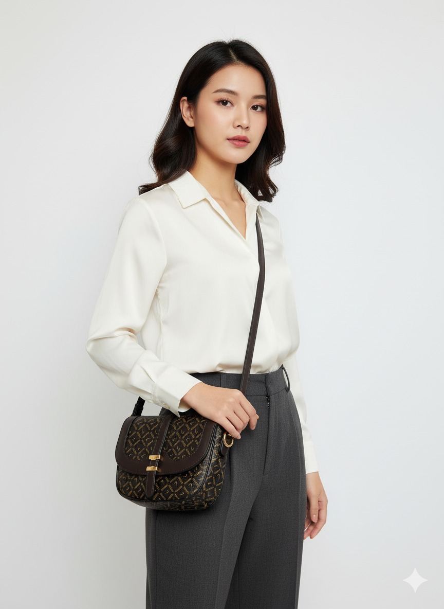 Crossbody Bags for Women Small Over the Shoulder Saddle
