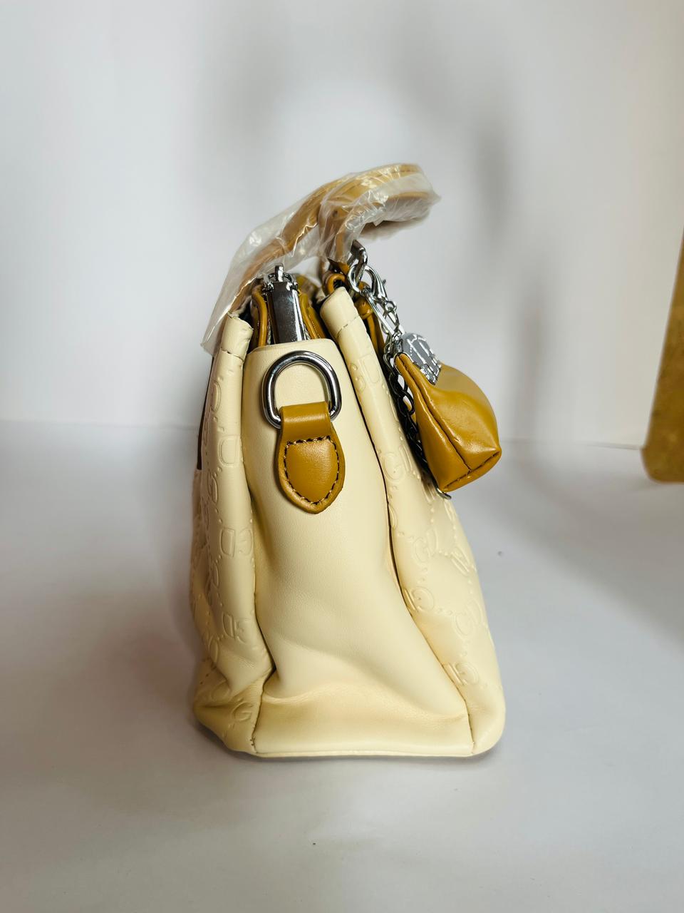 Min Min Soft Leather Imported hand bag