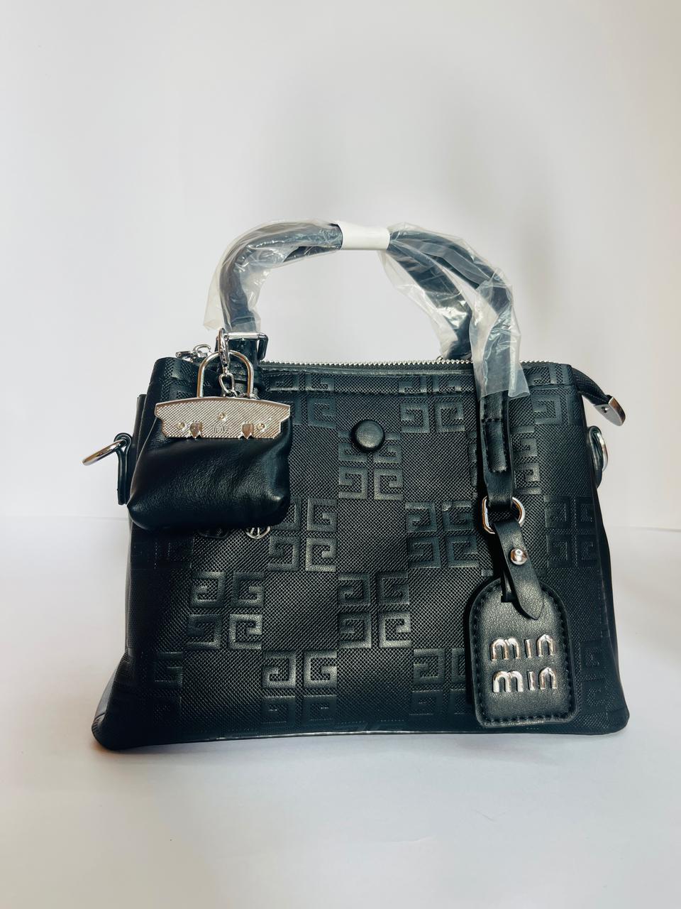 Min Min Soft Leather Imported hand bag
