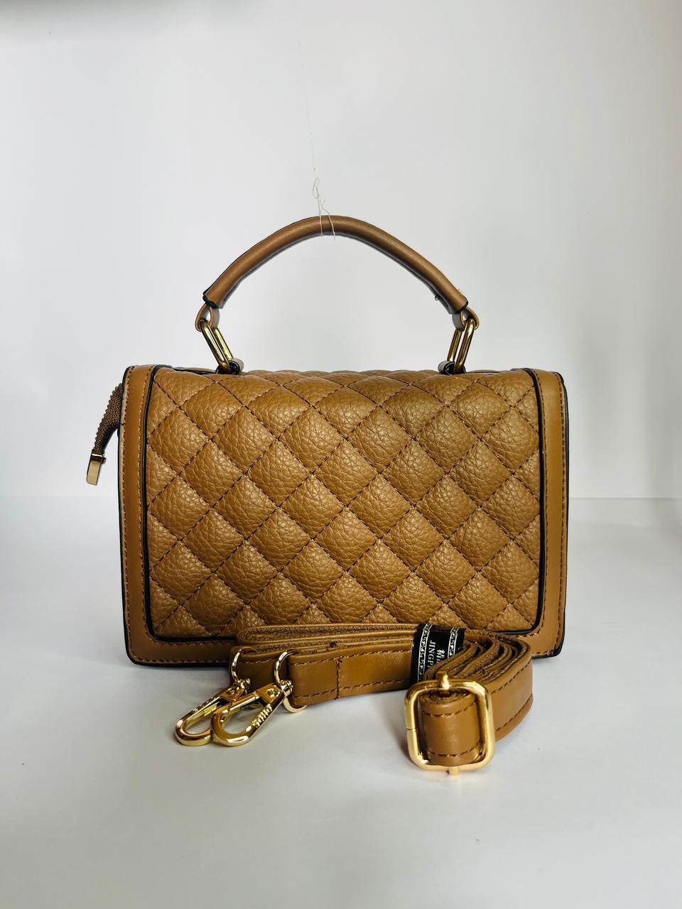 CHARM QUILTED SLINGBAG