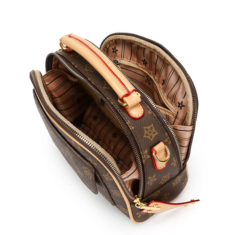 Luxury Designer Women's Leather Crossbody Bag